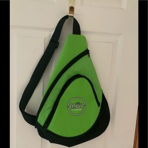 Green Sling Backpack